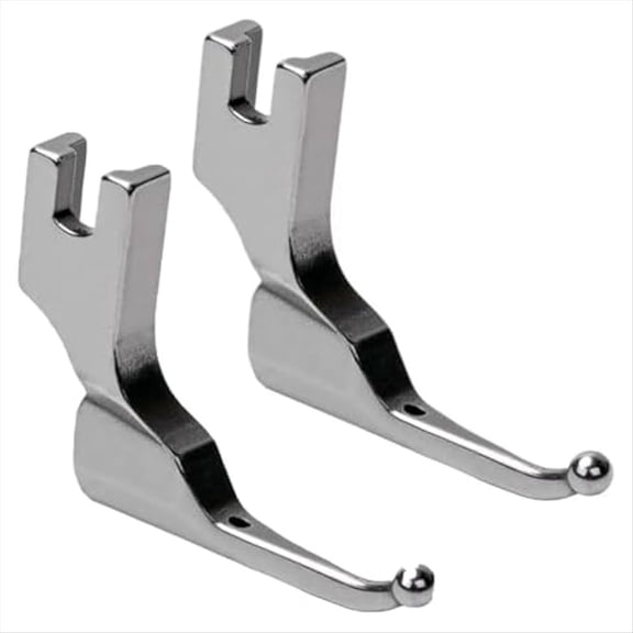 Rollbacks & More 2pcs P369 Presser Foot,Bead Sequin Special Foot,Foot Wedding Dress Bead for Sewing and Beaded Fabric