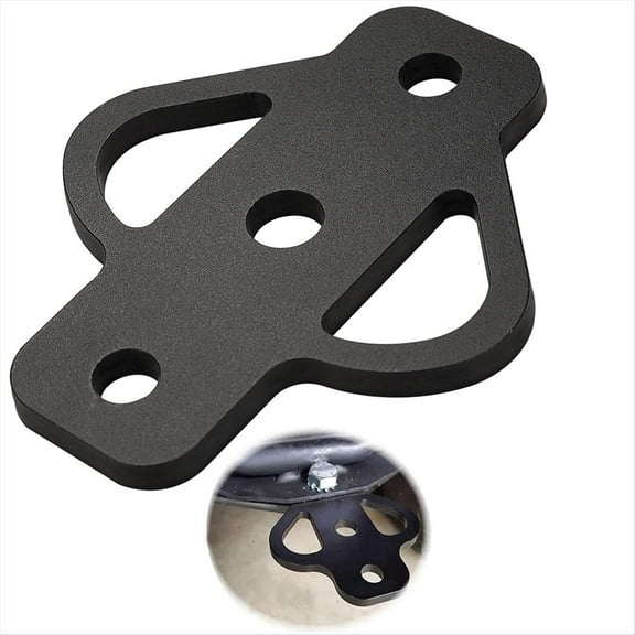 Rollbacks & More 3-Way Trailer Hitch Adapter Receiver for Lawn Mower Three Way ATV Attachments Golf Cart Garden Tractor