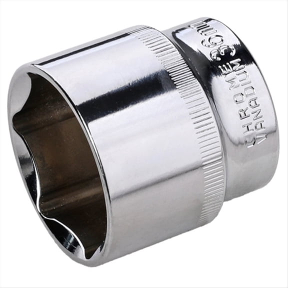 Rollbacks & More 36mm Hex Socket Wrench Head 1/2 Inch Drive Anti-Rust 6 Point Bit for Ratchet Auto Repair Hand Tools
