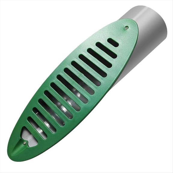 Rollbacks & More 4 Inch Angled Drain Grating Yard Drain, Emitter Slope Drainage Pipe 1 Pack