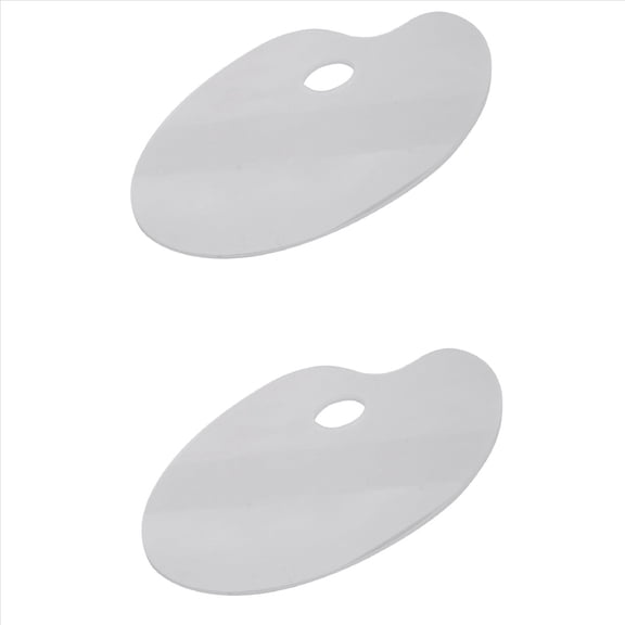 Rollbacks & More 4 Pack Clear Acrylic Paint Palette 10 X 6 Inches Art for DIY Craft Painting
