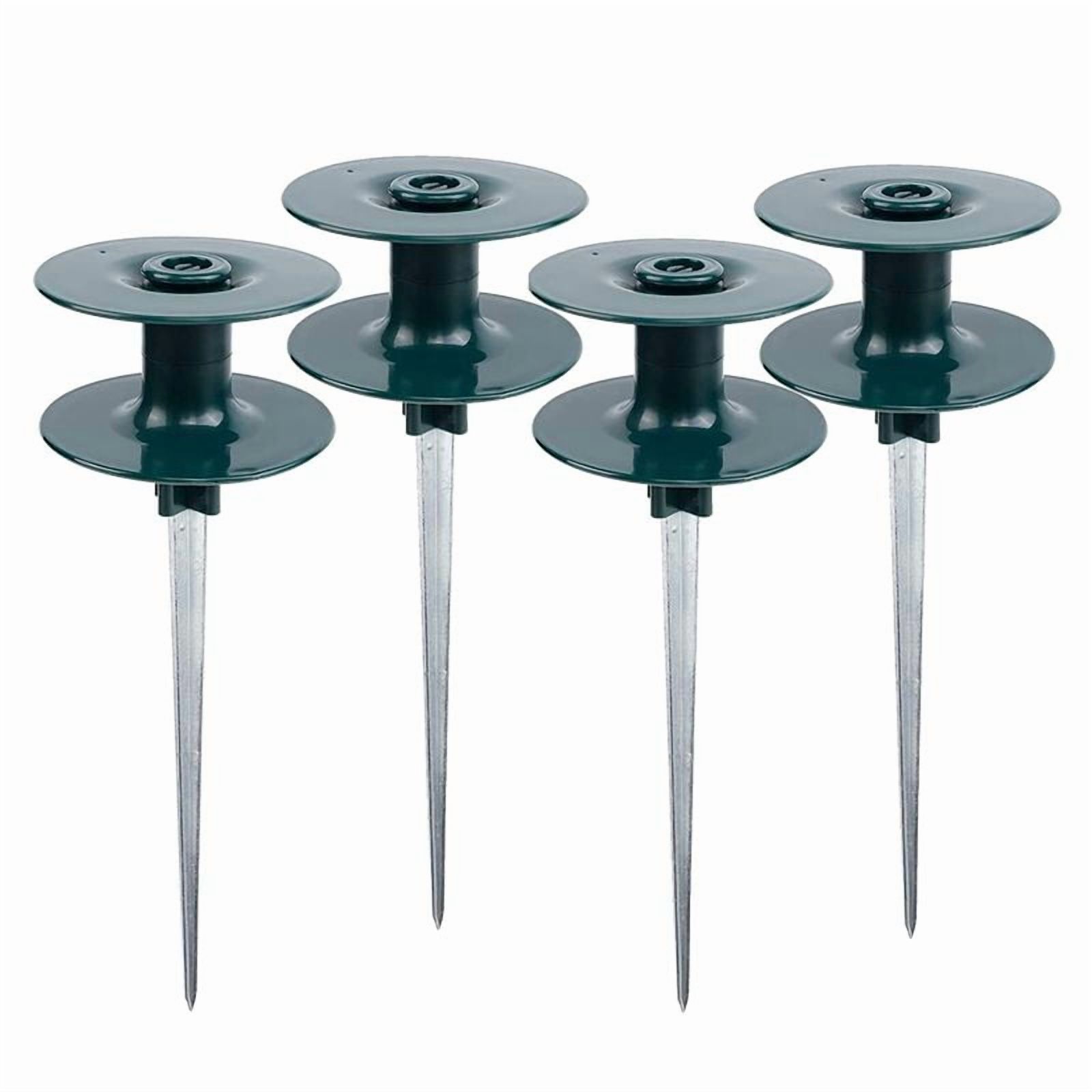 Rollbacks & More 4 Pack Garden Hose Guide Spikes, on Zinc Spike with ...