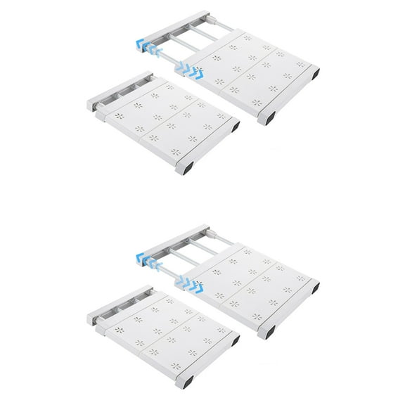 Rollbacks & More 4 Pcs School Locker Shelf Organizer - Adjustable Divider Mate Easy to Install for Extending Use Space