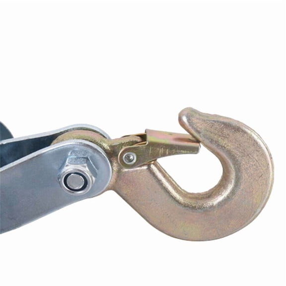 Rollbacks & More 4400 LBS Breaking Strength Heavy Duty Pulley, Block And Tackle, 65 Ft 3/8In Rope Pulley for Animal Husbandry Warehouses