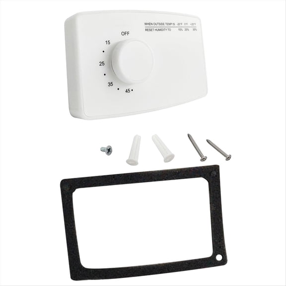 Rollbacks & More 4655 Digital Control Humidistat Switch for Whole-House Duct or Wall Mounted Humidifier 110v