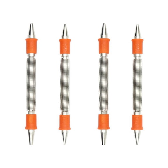 Rollbacks & More 4Pcs Spring Tool Set 1/32In, 1/16In, 3/32In, 1/8In Nail Punch, Loaded Rivet Removal for Wood