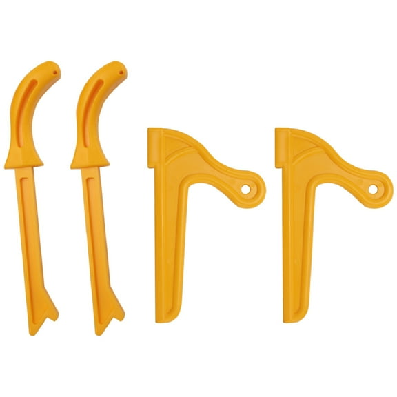 Rollbacks & More 4Pcs Steady Jointers Table Saw Grip Push Stick Set Safety Block Woodworking Tool Wood Pusher