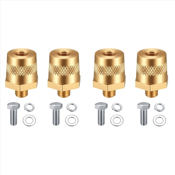 Rollbacks & More 4X Battery Terminal Connectors,Battery Post Terminals,for M8 Top or Side Charging Posts,Battery Cable Terminals