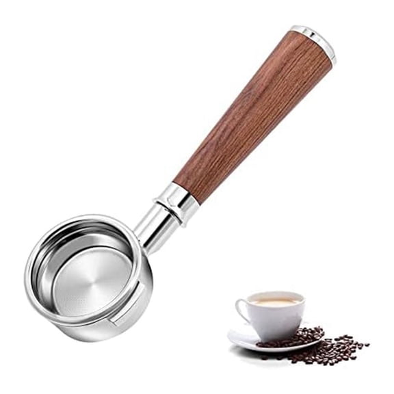 Rollbacks & More 58mm Coffee Bottomless Portafilter for E61/Expobar E61/ E61ECM,304 Food Stainless Steel Espresso