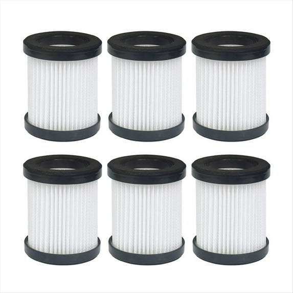 Rollbacks & More 6PCS HEPA Filter for XL-618A Wireless Handheld Vacuum Cleaner Elements Replacement Accessories Parts