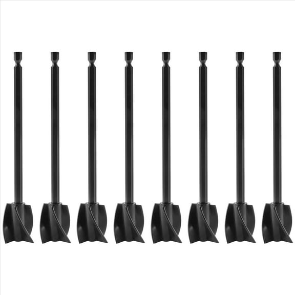 Rollbacks & More 8 Pcs Resin Mixer Epoxy for Powerful Mixing Reusable Multipurpose Drill and Paint