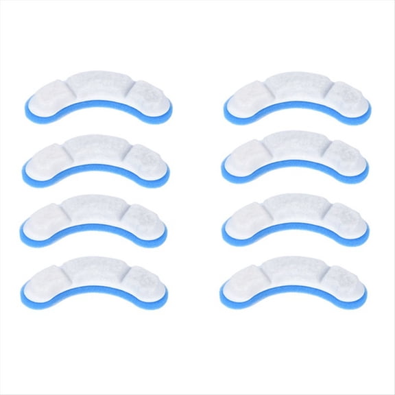 Rollbacks & More 8PCS Cat Water Fountain Replacement Filter Elements Activated Carbon for Dog Cats Pet Drinking Bowl Feeder