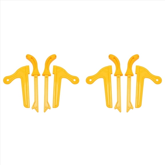 Rollbacks & More 8Pcs Steady Jointers Table Saw Grip Push Stick Set Safety Block Woodworking Tool Wood Pusher