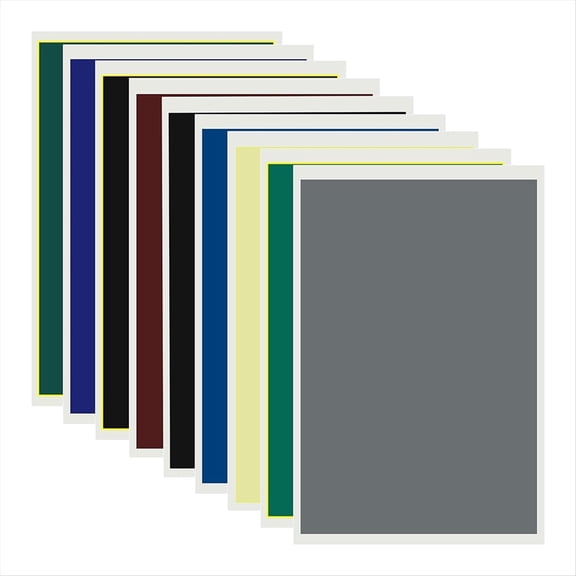 Rollbacks & More 9 Pieces LaserEngraving Marking Paper for Ceramic Glass Metal LaserCutting and Engraving