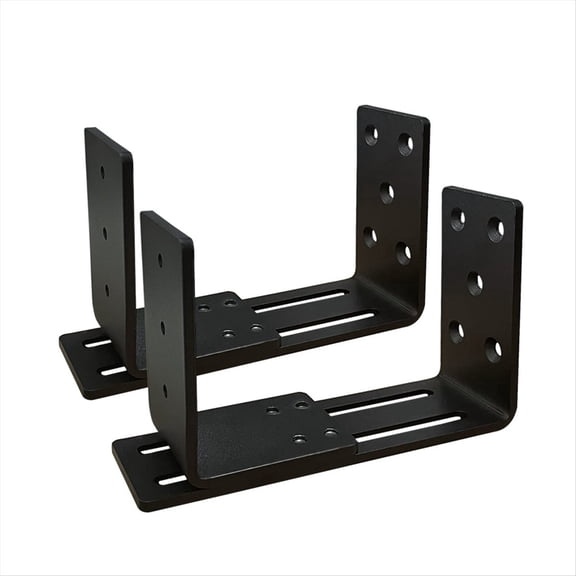 Rollbacks & More Adjustable Door Brackets, Heavy Duty Security Bracket, Drop Open Bar Holder for