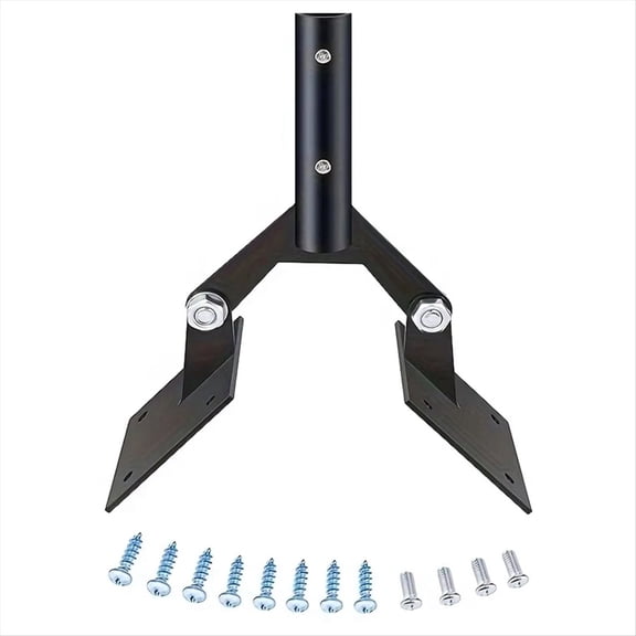 Rollbacks & More Adjustable Garden Weathervane Roof Mount with Hardware Weather Vanes for Yard Station Mounting Pole