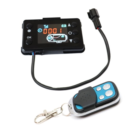 Rollbacks & More Air Diesels Heater Lcd Monitor Switch, Control Board Main with Remote for Parking