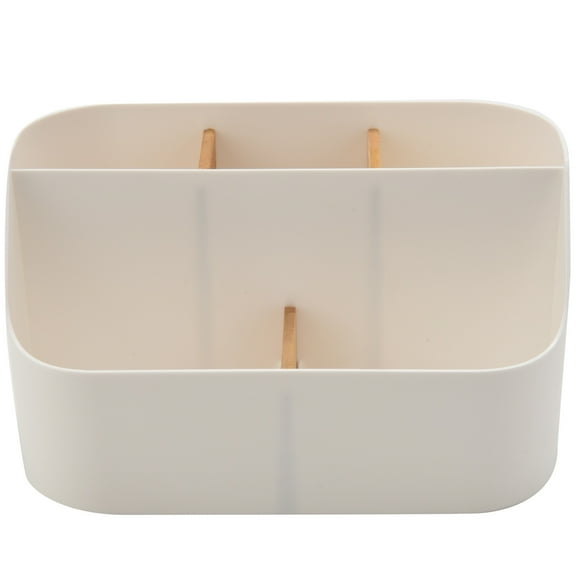 Rollbacks & More Desk Organizer Remote Control Holder Makeup Box for Home & Office