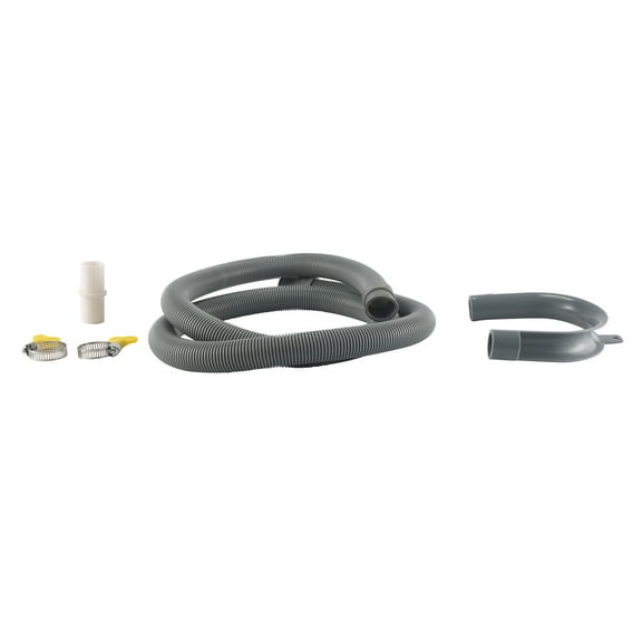 Rollbacks & More Drain Hose Extension Set Universal Washing Machine 1.5M, Include Bracket Connector and Clamps Hoses