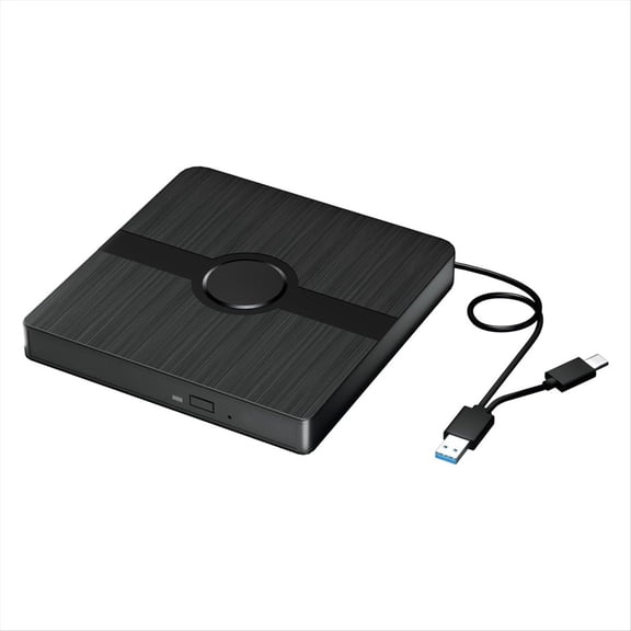 Rollbacks & More External Blu Ray Drive,CD/DVD Burner Player with Read/Write Capability Portable Blu-Ray for PC Laptop Win10