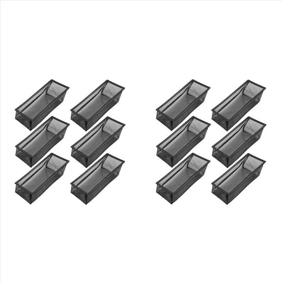 Rollbacks & More Floor Register Cover Trap, Air Vent Mesh Screen for Home Filters 12-Packs(4X10 Inch 12-Pieces)