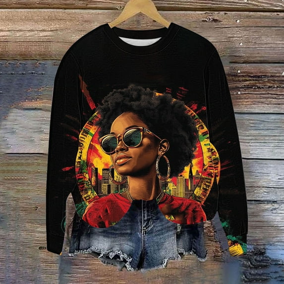 GaThRRgYP Womens Plus Size Tops,Womens Shirts Crewneck Cute Halloween Funny Ghost Print Trendy Long Sleeve Sweatshirts Multicolor S