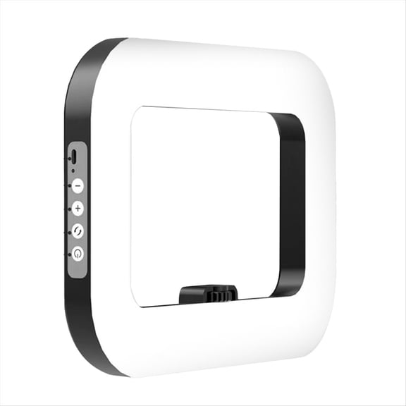 Rollbacks & More Handheld Ring LED Rechargeable Fill Light Portable Mobile Phone Live Broadcast Photography Desktop Selfie