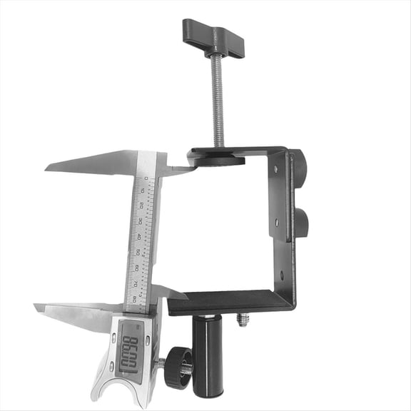 Rollbacks & More Heavy-Duty Desk Table Mount Clamp for Mic Microphone Arm Stand Holder Lamp Bracket with 1/4 Adapter