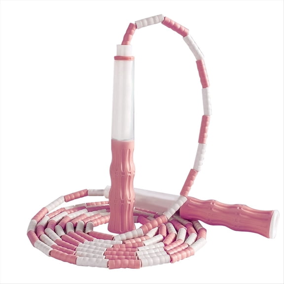Rollbacks & More Kids Jump Rope Rope, Segmented Soft Beaded Skipping Fitness for Kids, Man, and Women Weight Loss