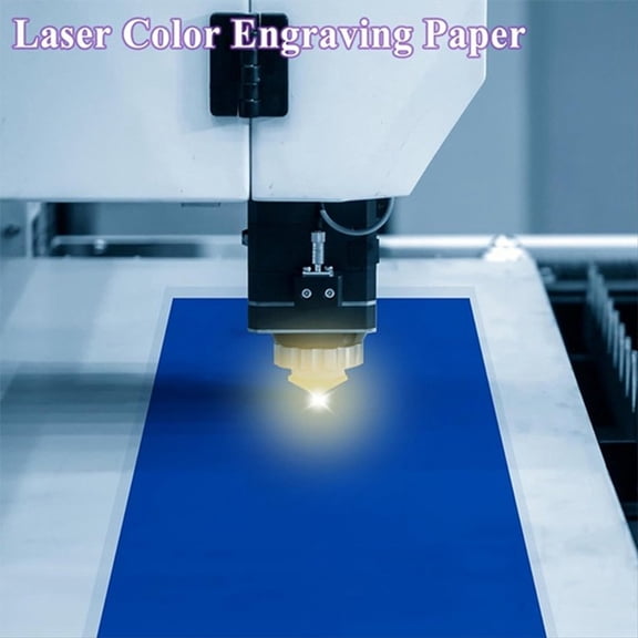 Rollbacks & More Laser Engraving Machine Glass Ceramics Color Paper for CO2 Fiber Engraver CNC Cutting