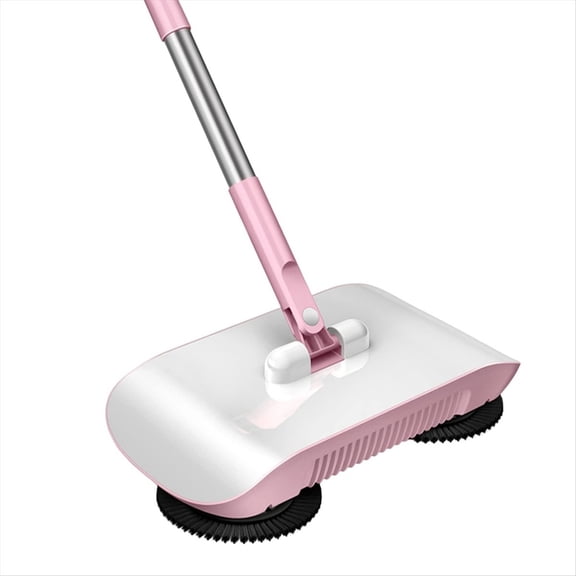 Rollbacks & More Manual Sweeper, Push Type Non-Electric Floor 2-in-1 Carpet and Sweeper