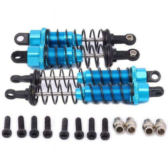 Rollbacks & More Metal Oil Filled Front&Rear for 1/12 12428 12423 RC Car Crawler Upgrad Part,Blue