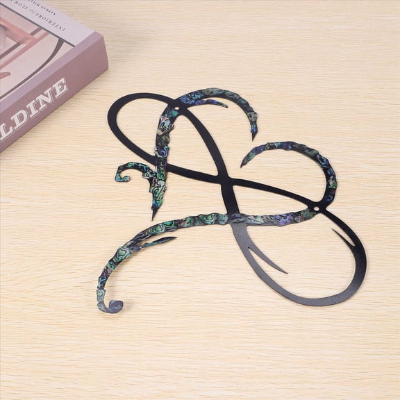 Rollbacks & More Metal Wall Decoration Design-Wall Art Room Eternal Love Infinite Heart Iron Decor Interior Decor-S