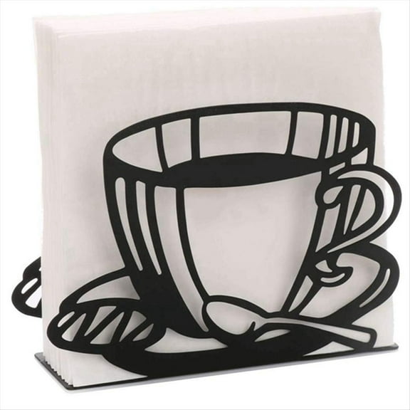 Rollbacks & More Napkin Holder: Freestanding Tissue Dispenser/Holder, Table Holder for Home Kitchen Picnic Party (Coffee Cup)
