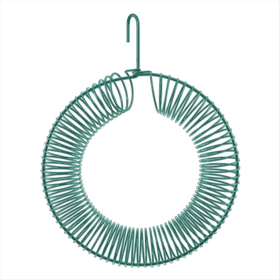 Rollbacks & More Peanut Wreath Bird Feeder 16 Inch, Rust & Waterproof, Solid Steel Durables Whole Wild with Hook