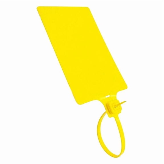 Rollbacks & More Plastic Seals Shipping Tags Logistics Use Big Sign Tie Label Tie, 255 mm Total Length, Package of 100 Pcs