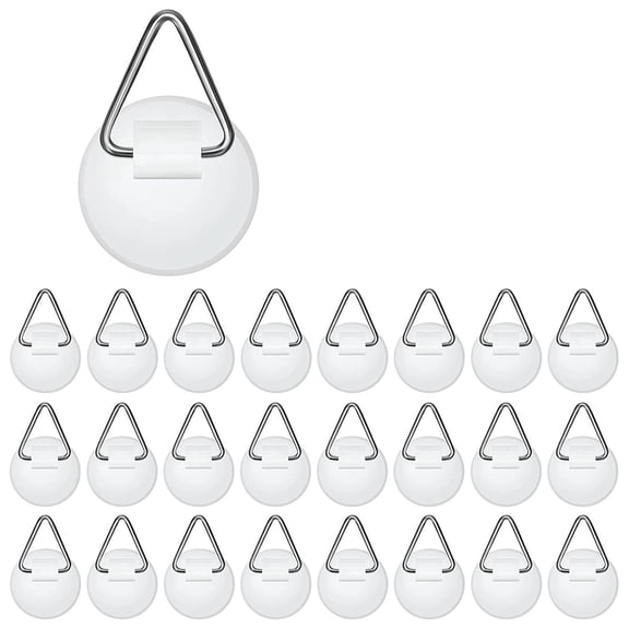 Rollbacks & More Plate Hanger Adhesive Wall Round Hook,Adhesive Self Hooks Sticky