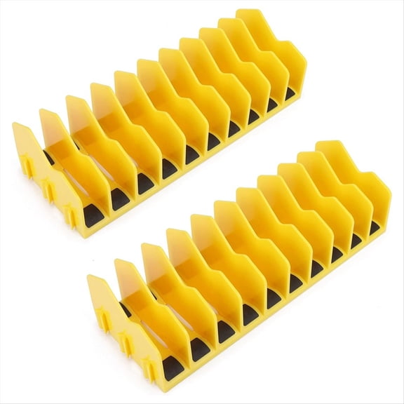Rollbacks & More Plier Organizer Rack,10Slot Cutters Rack with Non-Slip Base,Tool Organizer,Tool Drawer Toolbox