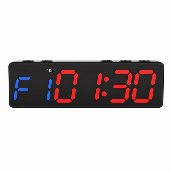 Rollbacks & More Portable Gym Timer Interval Workout Fitness Clock Countdown/UP/Stopwatch Magnetic USB Rechargable A