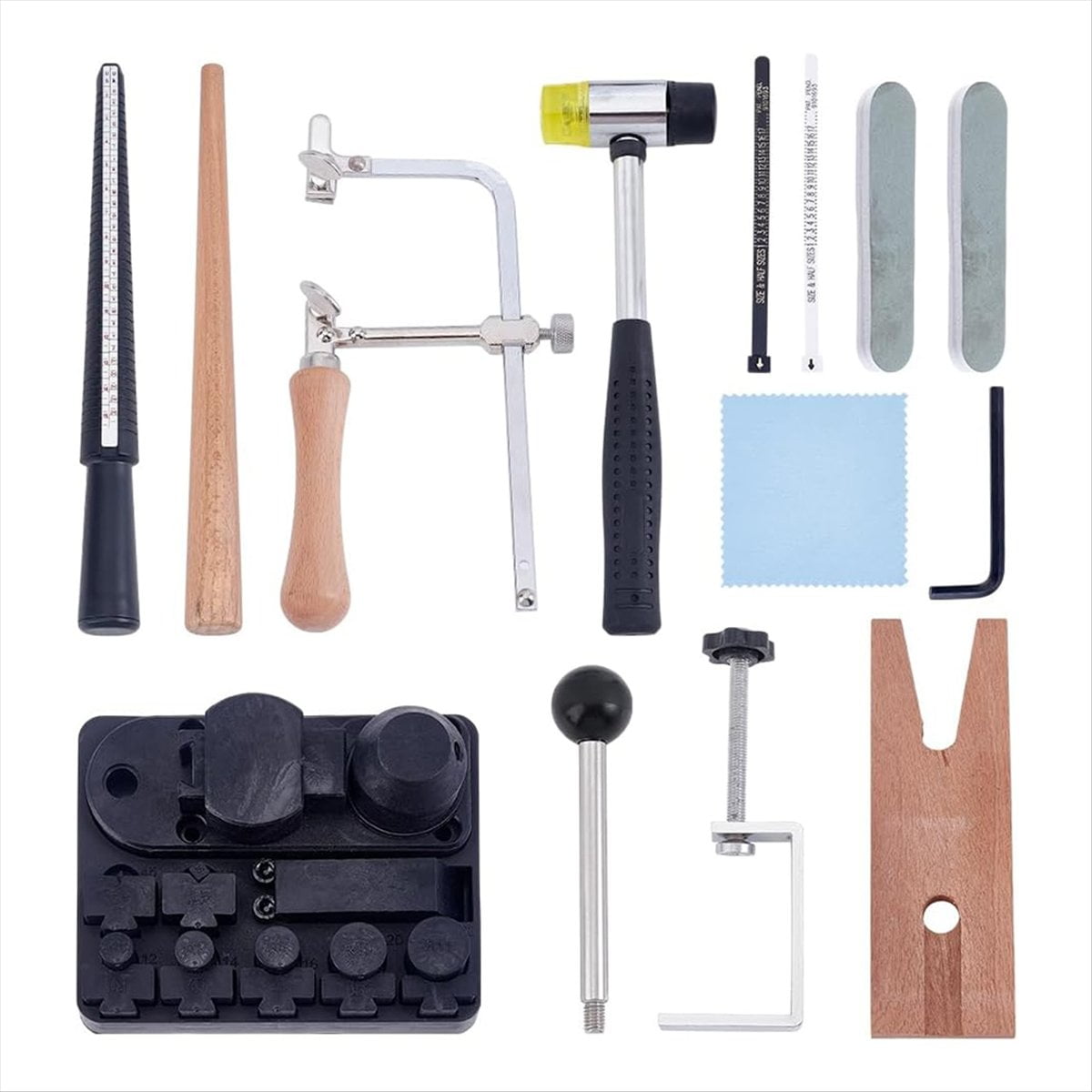 ZEMILY Rollbacks & More Ring Bender Tool Kit for Spoon Rings Maker Machine Jewelry Making