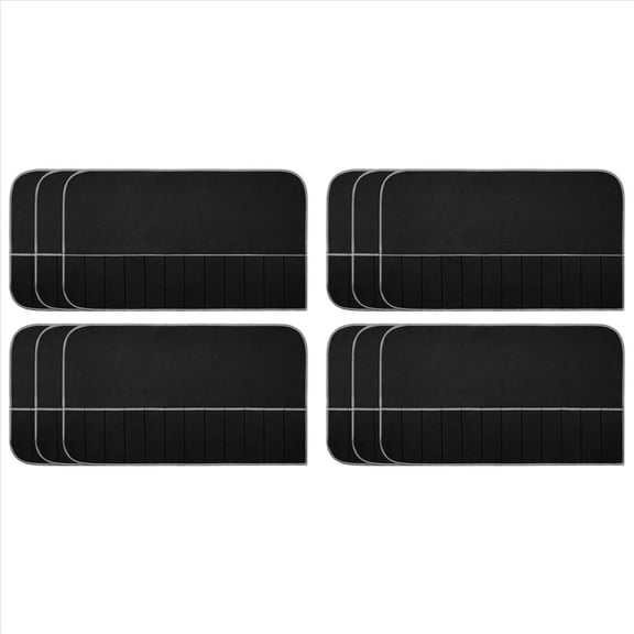 Rollbacks & More Silver Storage Bags Cloth Felt Flatware Organizer Anti Tarnish Protector 12Pcs