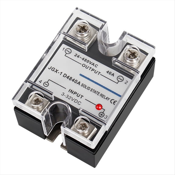 Rollbacks & More Single Phase Solid State Relay SSR DC Control AC 40A