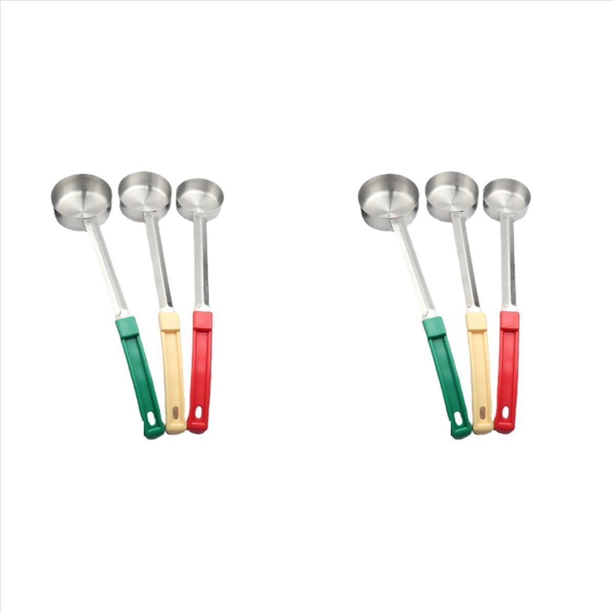 Rollbacks & More Stainless Steel Portion Control Solid Serving Spoon 6 ...