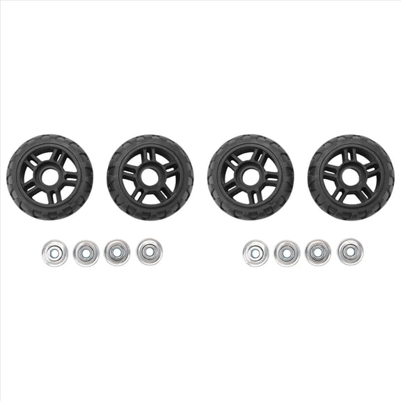 Rollbacks & More Suitcase Wheels 2 Pair of Luggage Replacement Axles Deluxe Repair Tool Casters