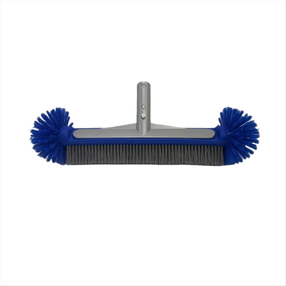 Rollbacks & More Swimming Pool Brush Head Aluminum Handle with Half Sphere Back