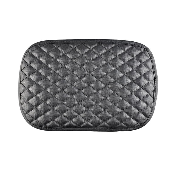 Rollbacks & More Universal Center Console Lid Cover,PU Leather Armrest Cushion Pad Protector for Most Vehicle, SUV, Truck, Car