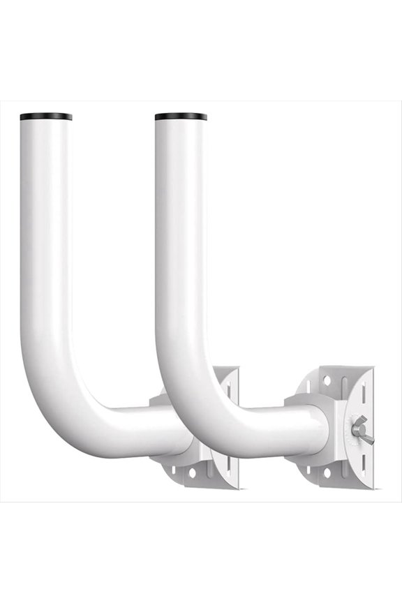 Rollbacks & More Universal Wireless Bridge Bracket Mount,Pole and Wall-Mounted Mount for Outdoor Ap Access Point Client Cpe,2-Pack