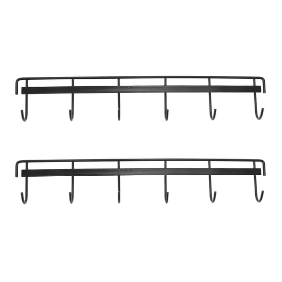 Rollbacks & More Utensil Hangers with Hooks Wall Holder Mounted Adhesive Rack for Kitchen Bedroom