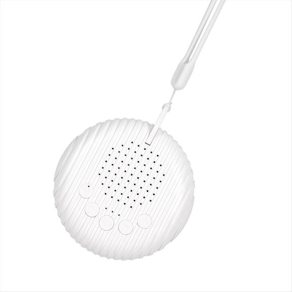 Rollbacks & More White Noise Machine, Rechargeable Portable Sleep Sound Machine with Timer for Home, Office, Dormitory