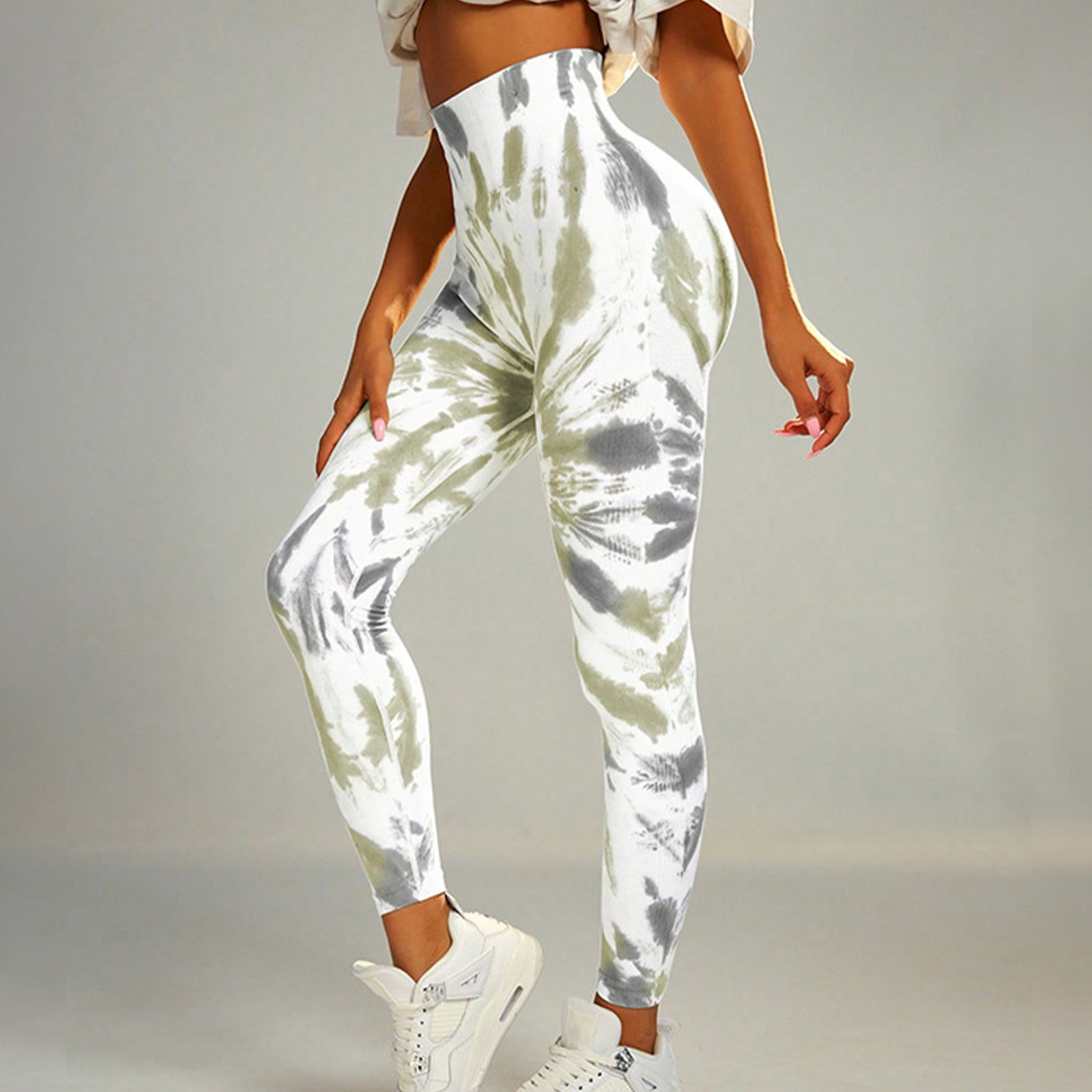 Camouflage Yoga Pants with Pockets for Women